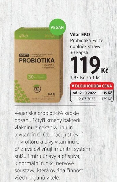 Probiotika Eko Vitar