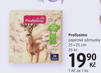 Ubrousky papírové dekorativní Profissimo