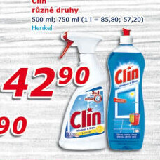 Čističe oken Clin