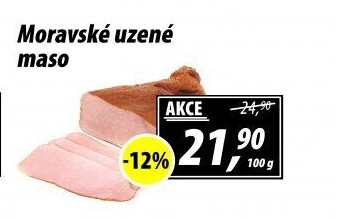 Moravské maso uzené