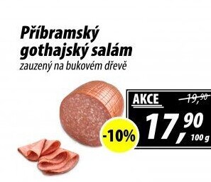 Salám Gothaj Příbramská uzenina