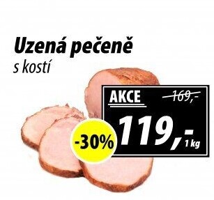 Uzená pečeně s kostí