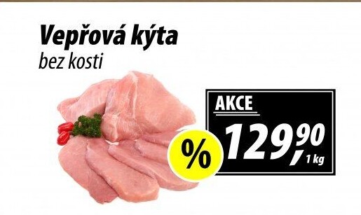 Vepřová kýta bez kosti