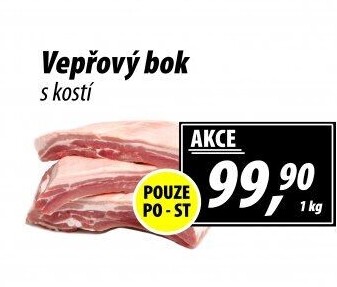 Vepřový bok s kostí