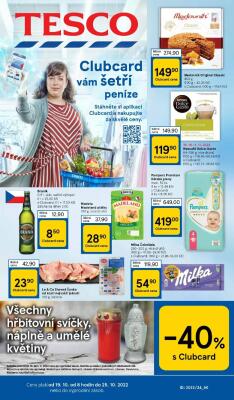 akční leták Tesco 19.10.2022-25.10.2022