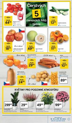 akční leták Tesco 19.10.2022-25.10.2022