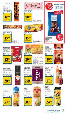 akční leták Tesco 19.10.2022-25.10.2022
