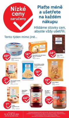 akční leták Tesco 19.10.2022-25.10.2022