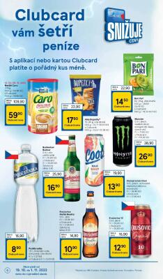 akční leták Tesco 19.10.2022-25.10.2022