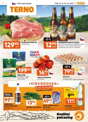akční leták COOP 19.10.2022-25.10.2022