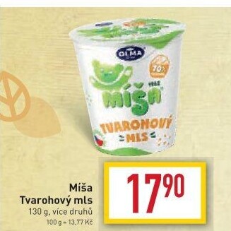 Dezert Tvarohový mls Míša Olma