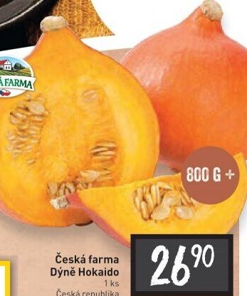 Dýně Hokaido Česká farma