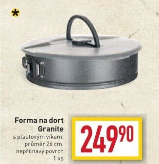 Forma na dort Granite Banquet