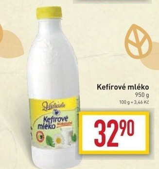 Kefírové mléko neochucené Mlékárna Valašské Meziříčí
