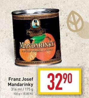 Kompot mandarinky Franz Josef