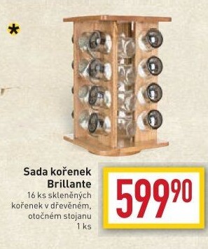Kořenky v otočném stojánku Brillante Banquet