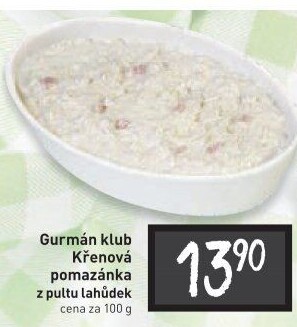Křenová pomazánka Gurmán Klub