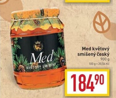 Med český květový smíšený Product Bohemia