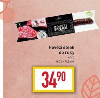 Minisalámek Hovězí steak do ruky Pejskar