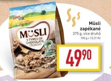 Müsli zapékané Bonavita