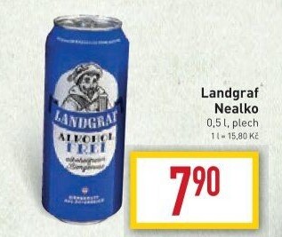 Nealkoholické pivo Landgraf