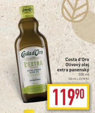 Olivový olej extra panenský Costa D'