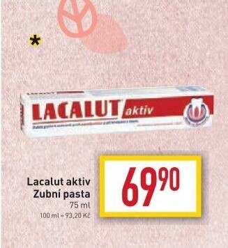 Pasta na zuby Aktiv Lacalut
