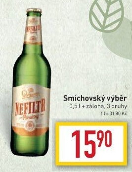 Piva Smíchovský výběr Staropramen