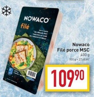Rybí filé mražené Nowaco