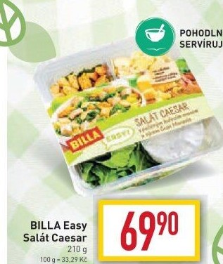 Salát Caesar Easy Billa