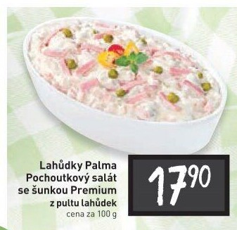 Salát pochoutkový se šunkou Premium Lahůdky Palma