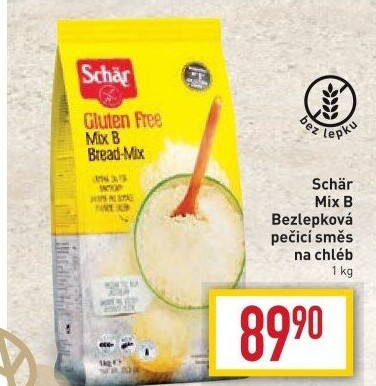 Směs na pečení bez lepku Mix B Schär
