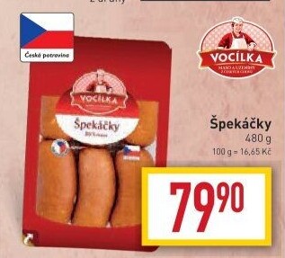 Špekáčky Vocílka