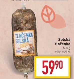 Tlačenka selská Masna Studená
