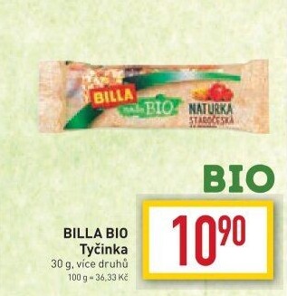 Tyčinka bio Billa