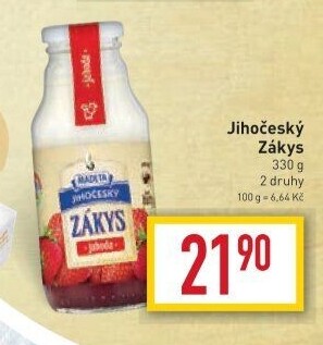 Zákys Jihočeský ochucený Madeta