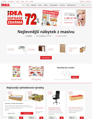 akční leták IDEA nábytek 18.10.2022-24.10.2022