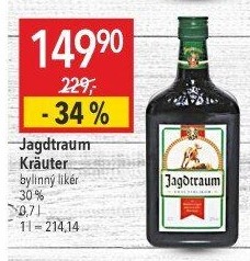 Bylinný likér Jagdtraum