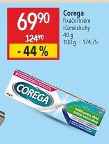 Fixační krém na zubní protézu Corega