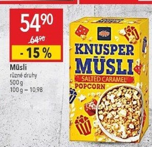 Müsli Knusper Globus