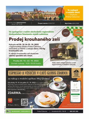 akční leták Globus 19.10.2022-25.10.2022
