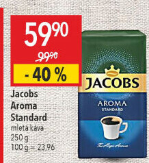 Mletá káva Jacobs Aroma Standard
