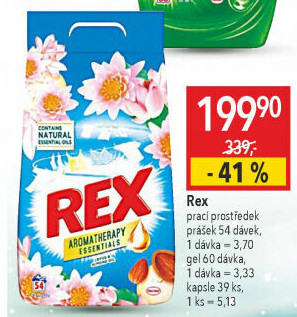 Prací prášek Rex