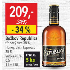 Rum Republica Exclusive Božkov