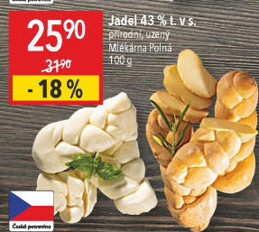 Sýr Jadel Mlékárna Polná