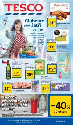 akční leták Tesco 19.10.2022-25.10.2022