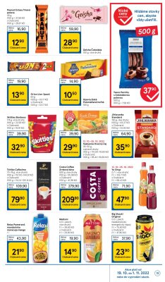 akční leták Tesco 19.10.2022-25.10.2022