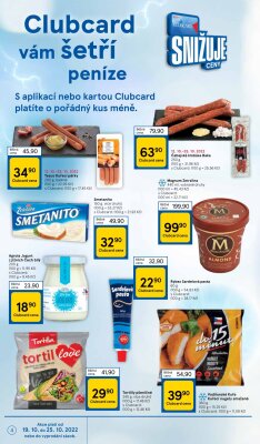 akční leták Tesco 19.10.2022-25.10.2022