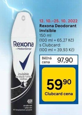 Deodorant sprej Rexona