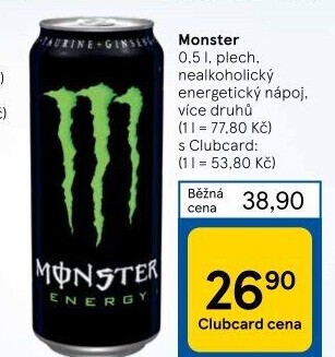 Energetický nápoj Monster Energy